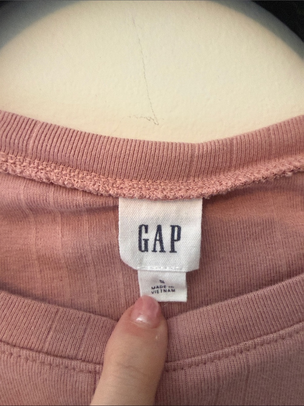 Gap Flutter Sleeve Ribbed Top - Picture 3 of 4
